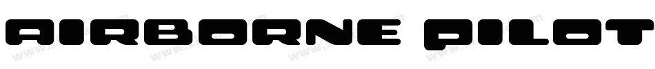 Airborne Pilot字体转换